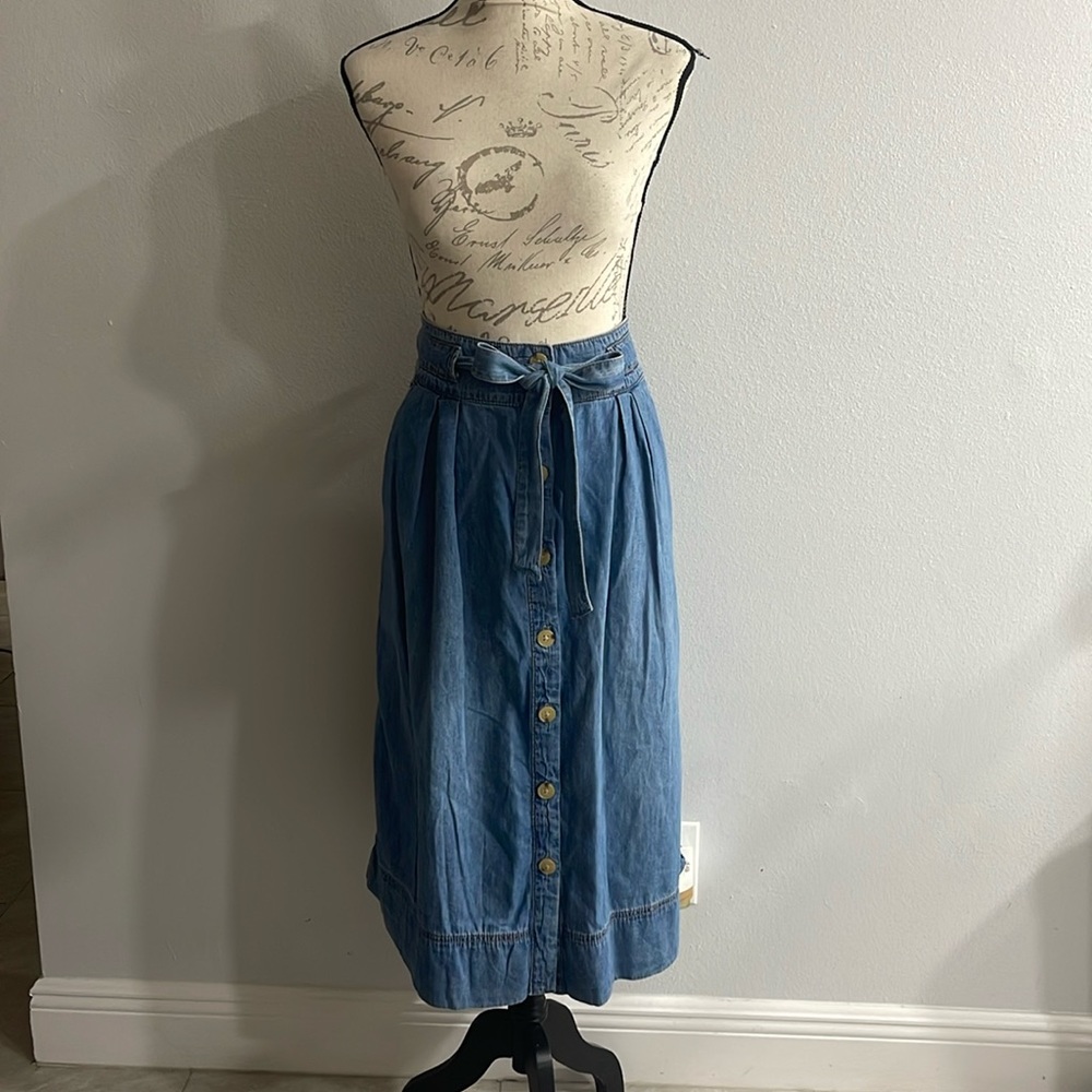 Gap Denim with Tie